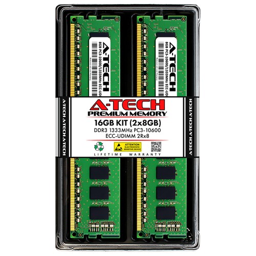 16gb 2x8gb pc3 10600e - 2x8gb, pc3-10600e