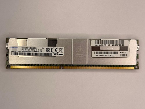 Samsung 64gb 8rx4 pc3l 10600l - 64gb, pc3l-10600l